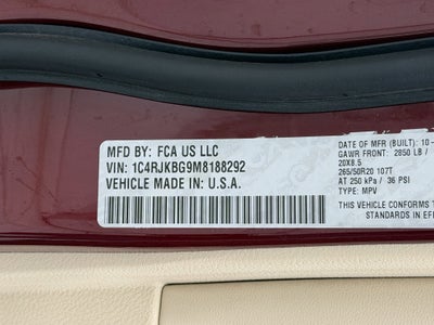 2021 Jeep Grand Cherokee L Limited