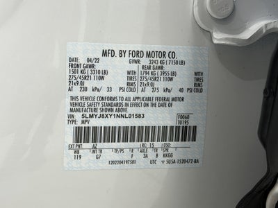 2022 Lincoln Aviator Grand Touring