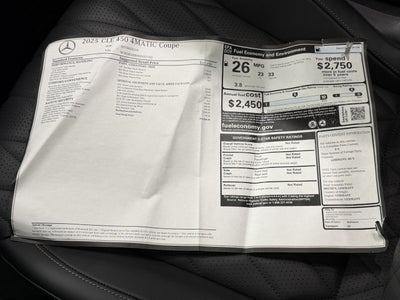 2025 Mercedes-Benz CLE Cle 450