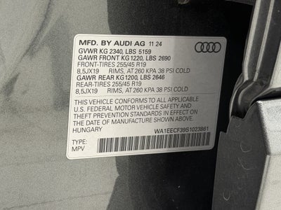 2025 Audi Q3 S Line Premium Plus