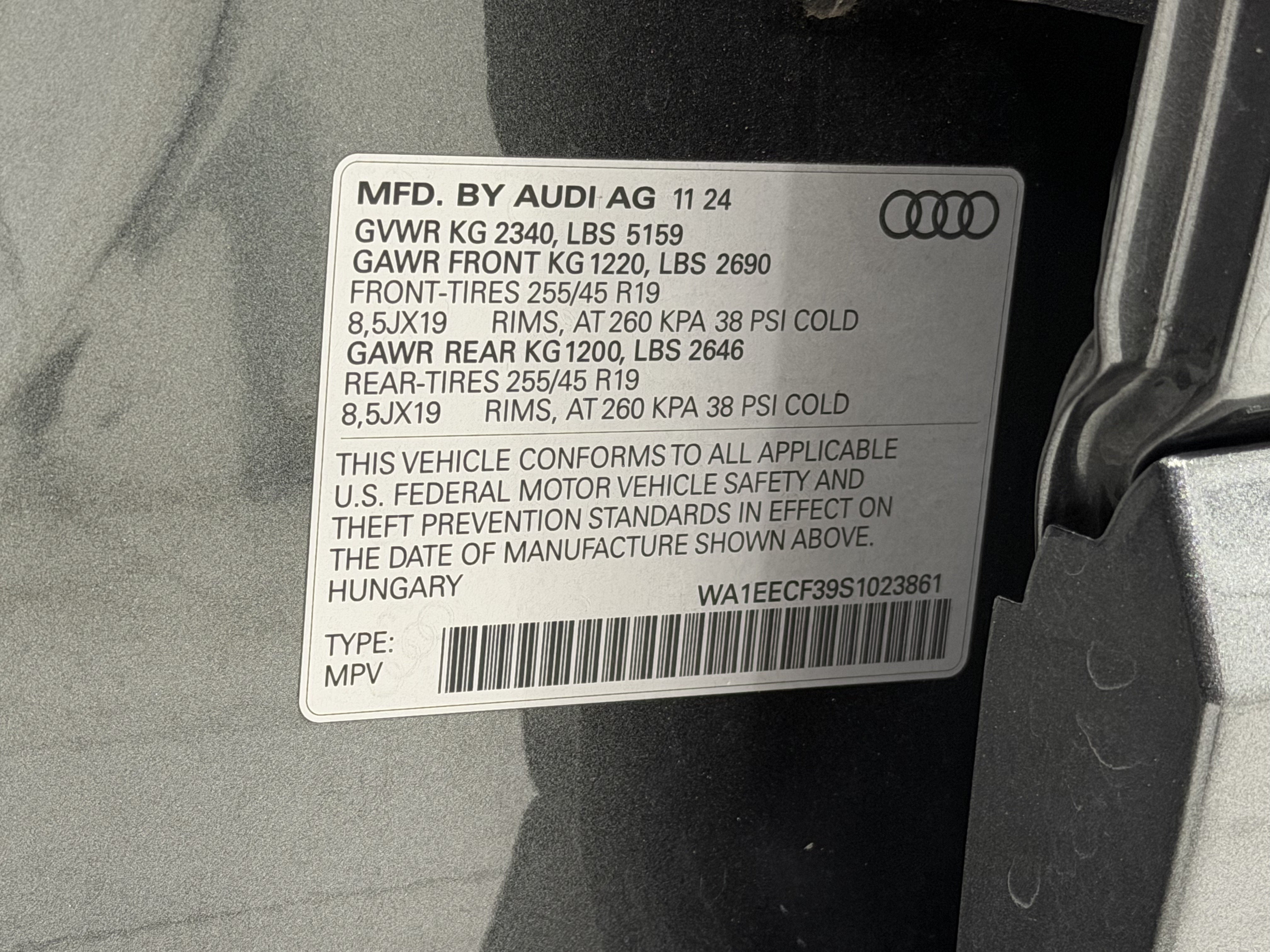 2025 Audi Q3 S Line Premium Plus