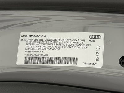 2025 Audi S7 Prestige