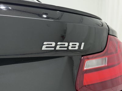 2014 BMW 2 Series 228I