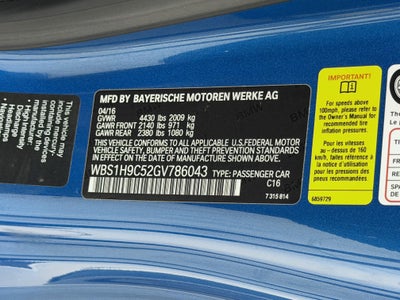 2016 BMW M2 Base