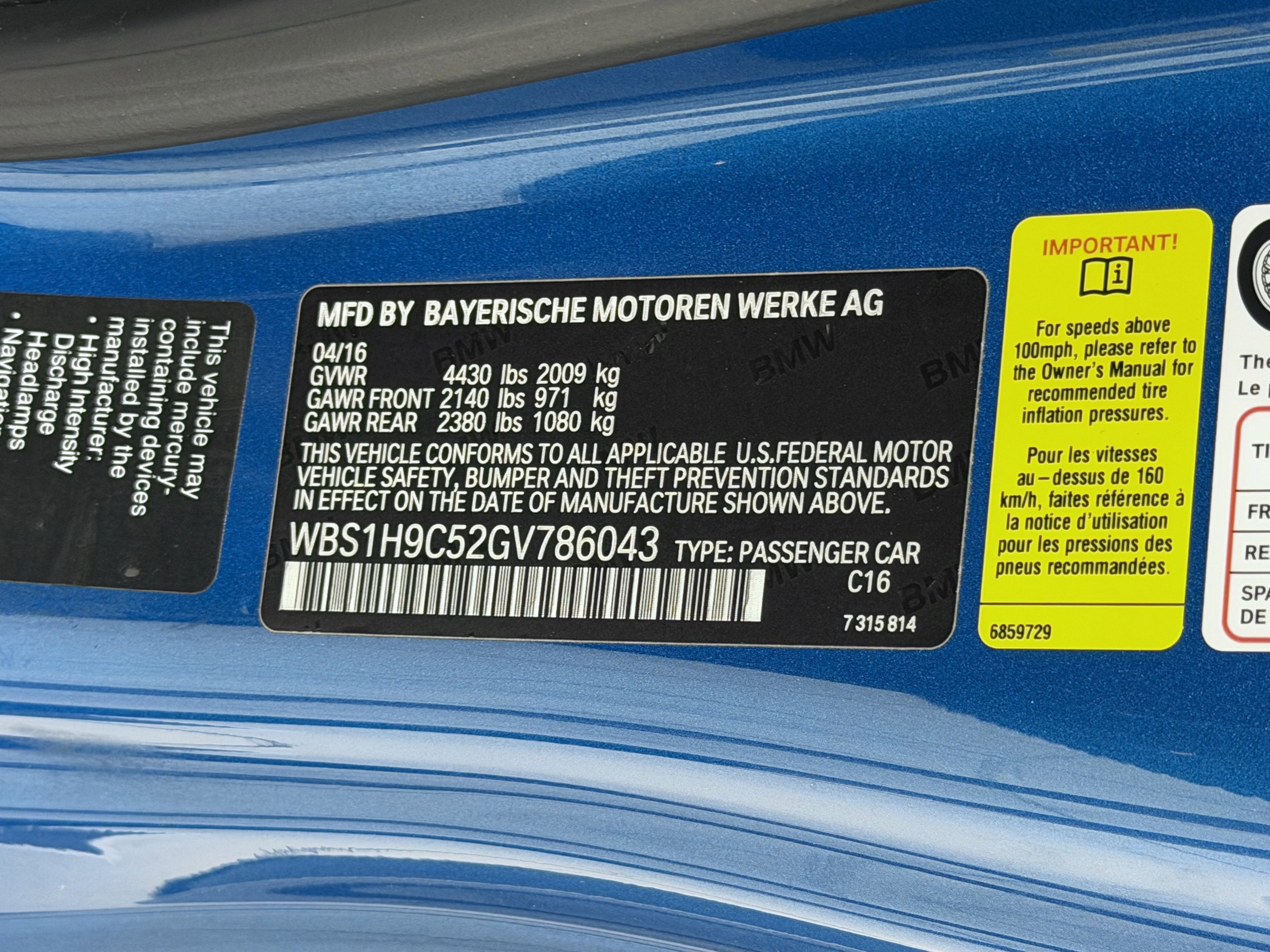 2016 BMW M2 Base