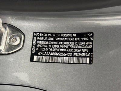 2022 Porsche 718 Cayman Base