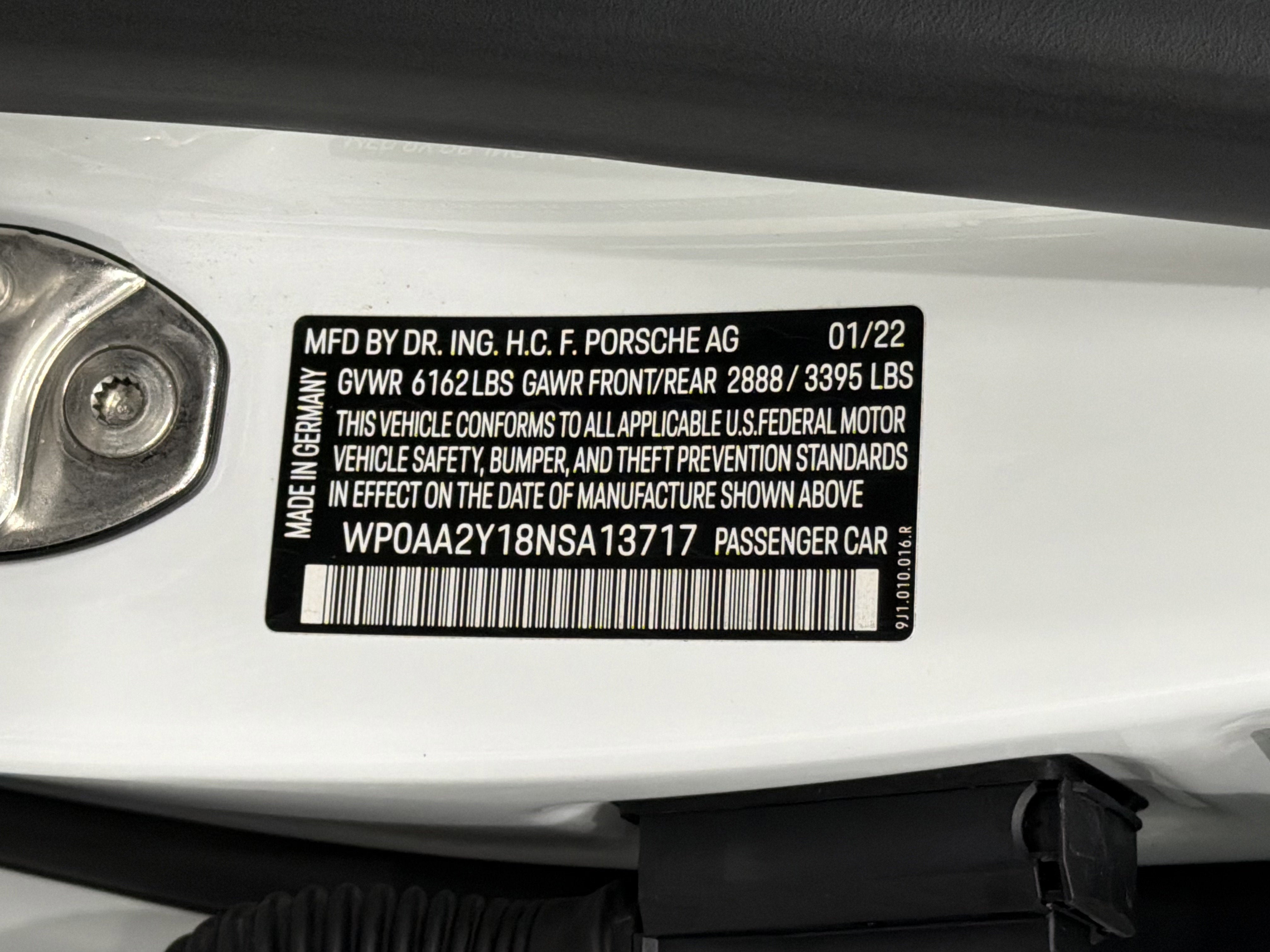 2022 Porsche Taycan RWD