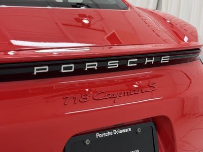 2017 Porsche 718 Cayman S