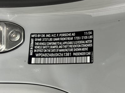 2025 Porsche 718 Cayman S