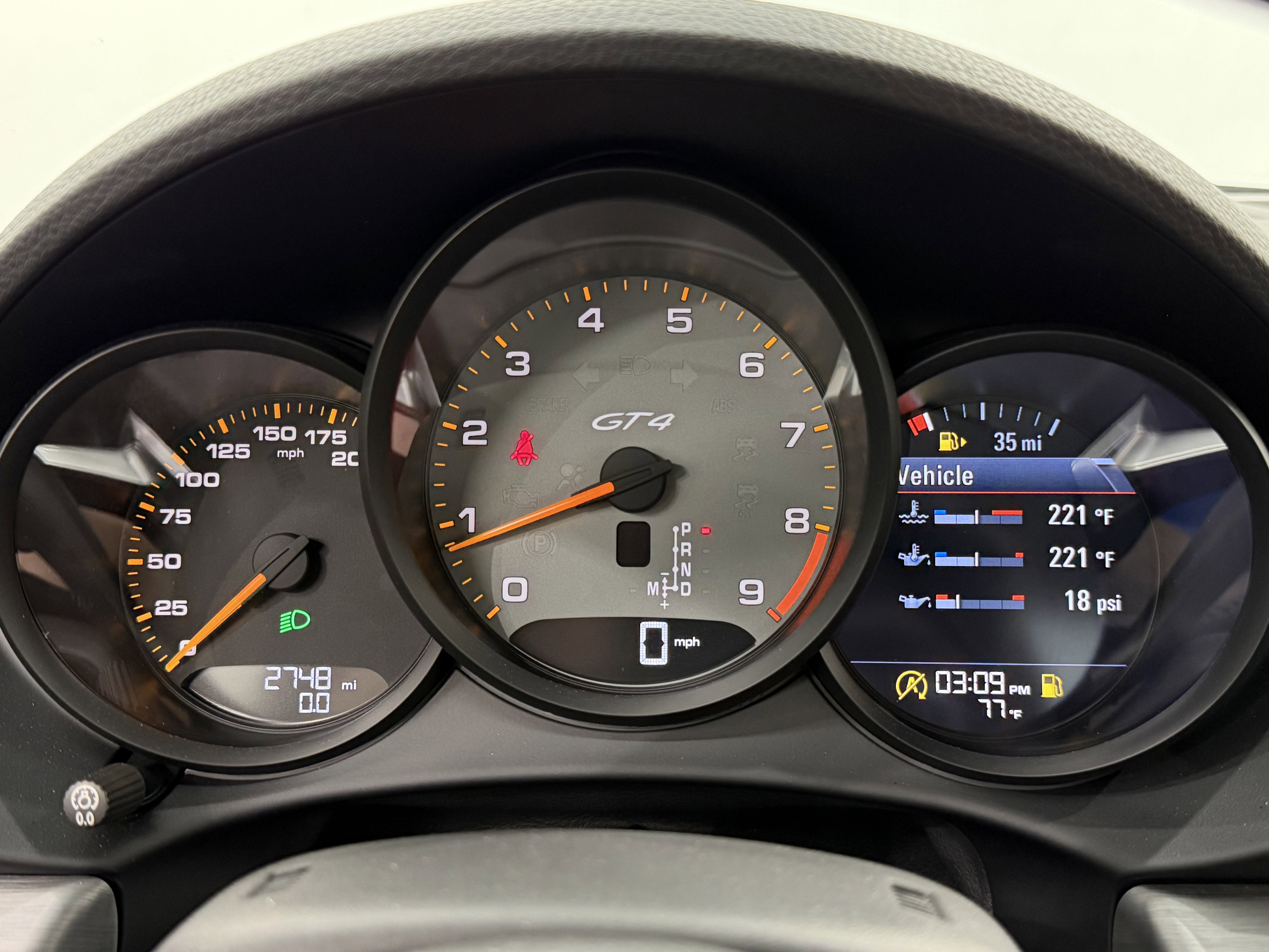 2021 Porsche 718 Cayman Gt4