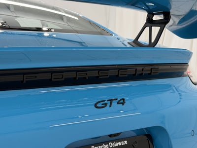 2021 Porsche 718 Cayman Gt4