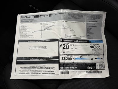 2025 Porsche 911 Carrera S