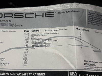 2025 Porsche 911 Carrera S