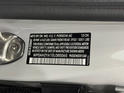 2025 Porsche Panamera Turbo S E-Hybrid