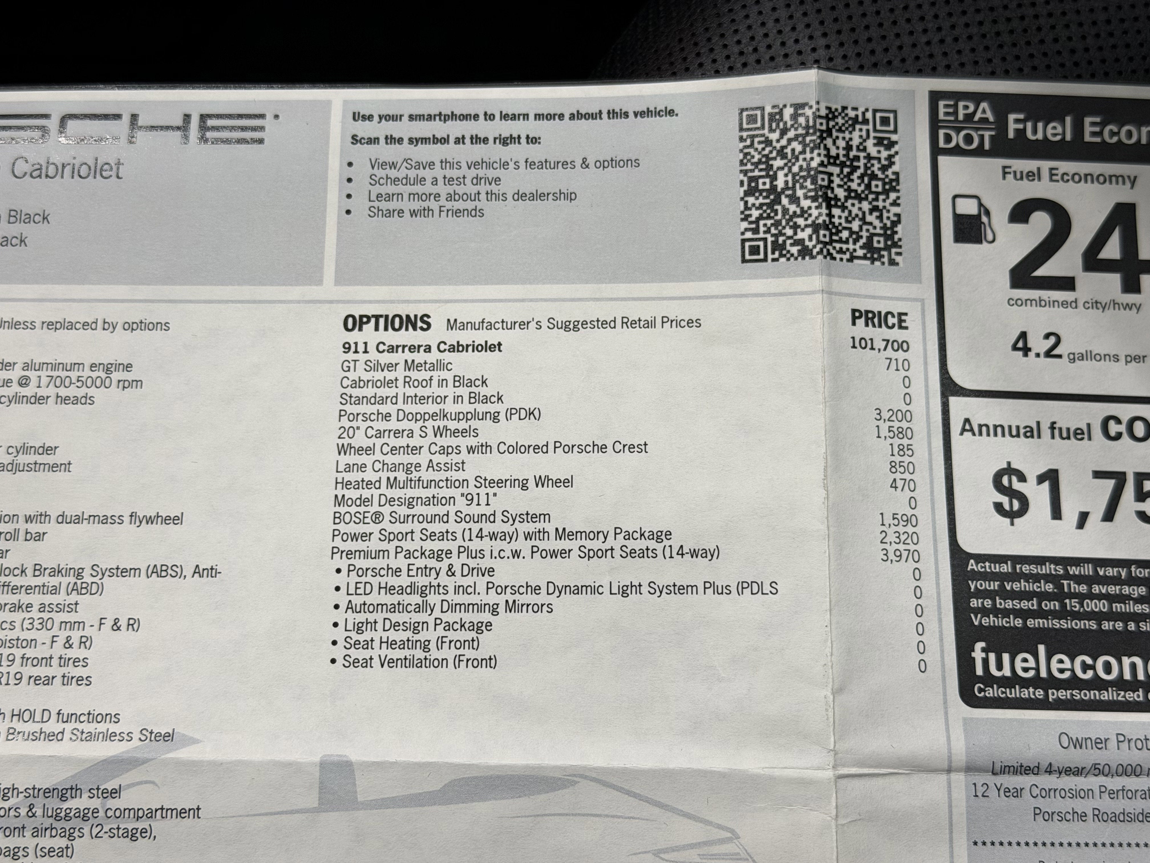 2017 Porsche 911 Carrera