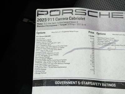 2023 Porsche 911 Carrera