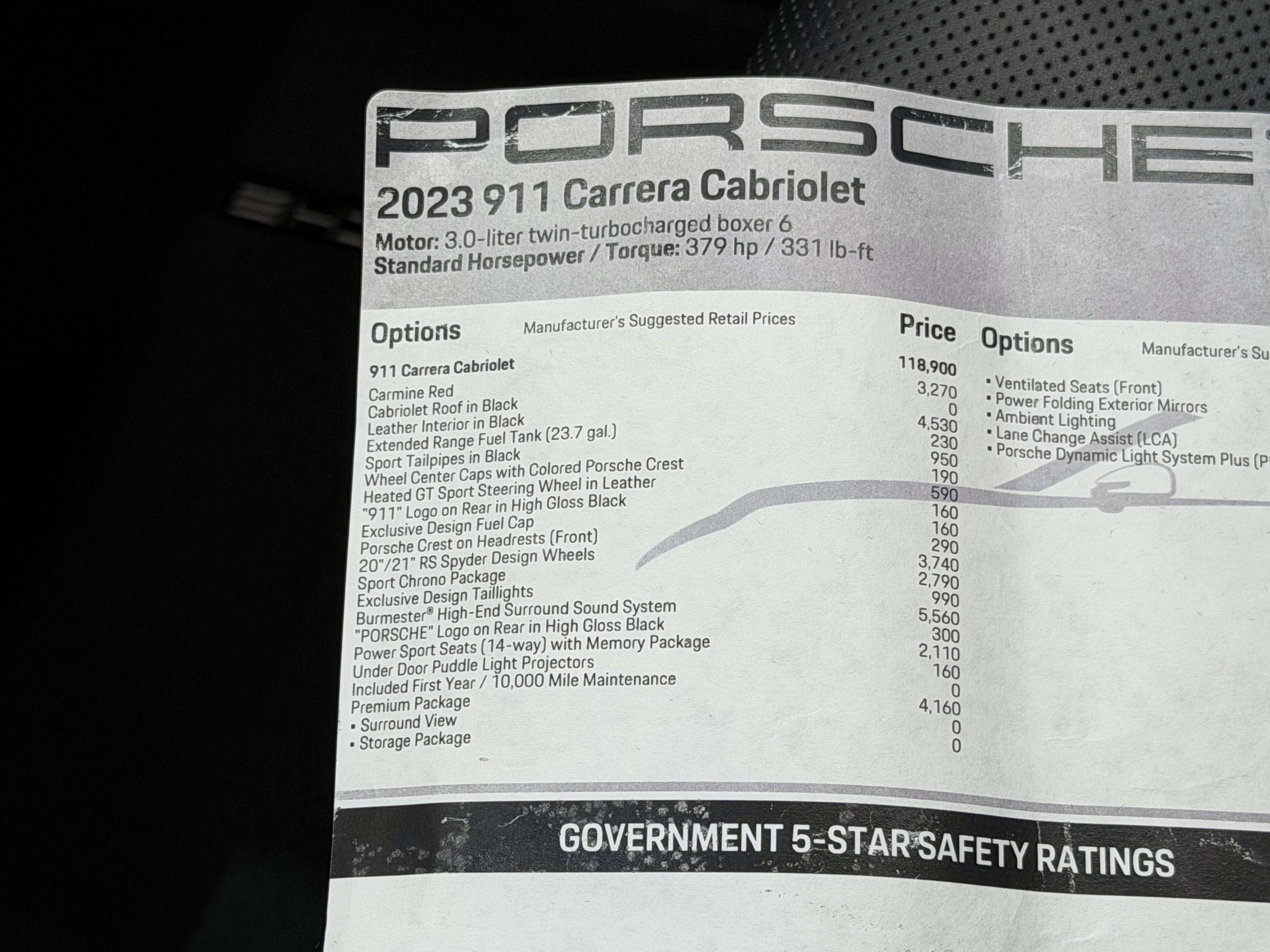 2023 Porsche 911 Carrera
