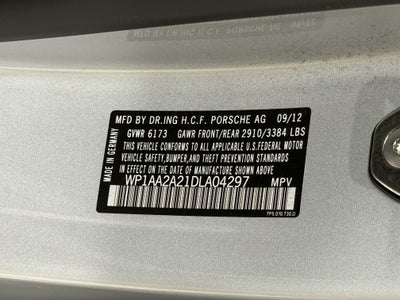 2013 Porsche Cayenne Base