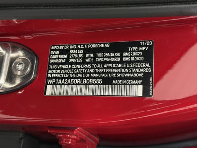 2024 Porsche Macan Base