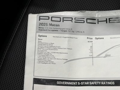 2025 Porsche Macan Base