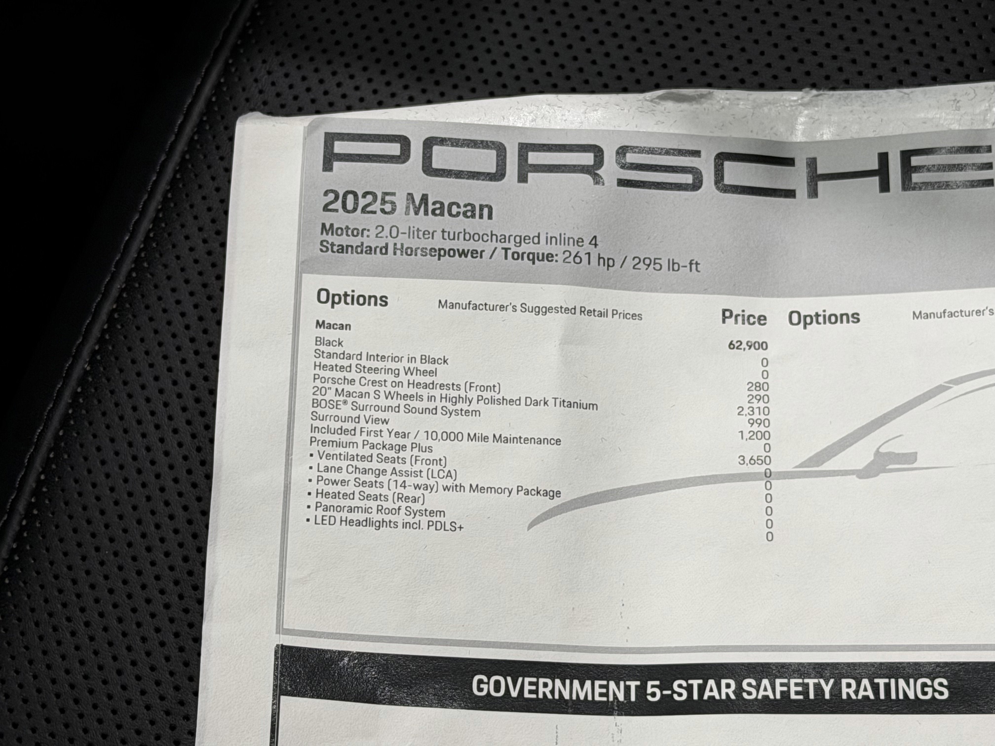 2025 Porsche Macan Base