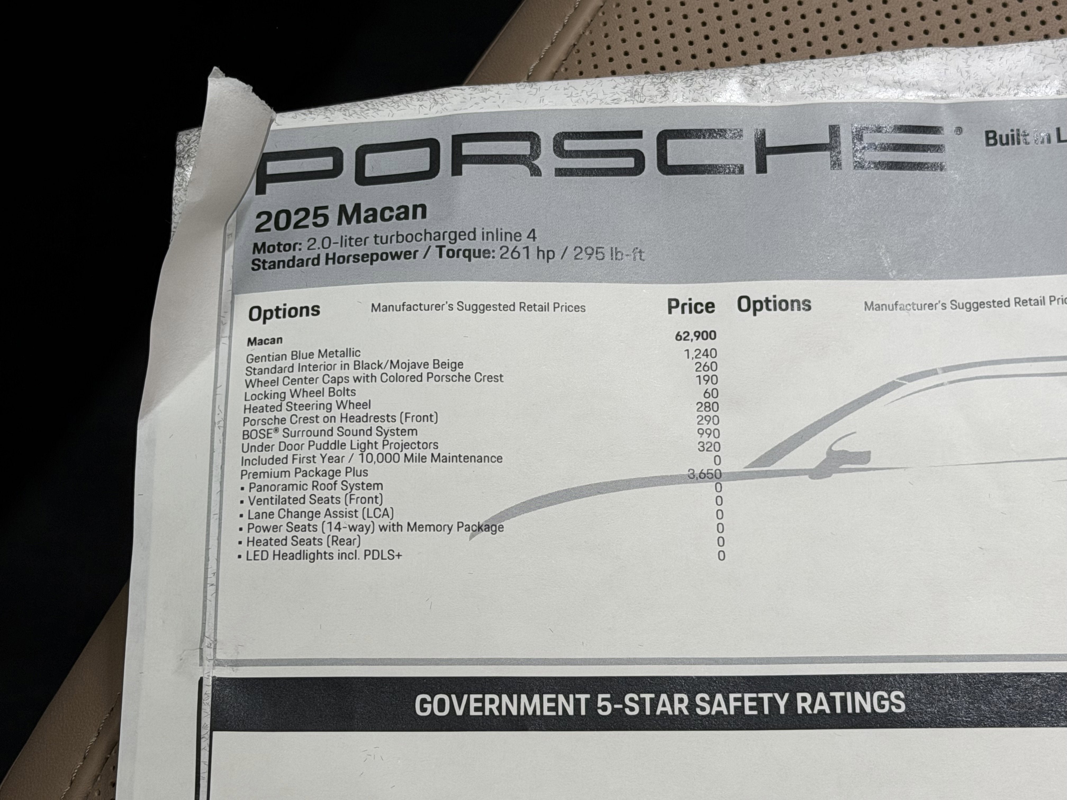 2025 Porsche Macan Base