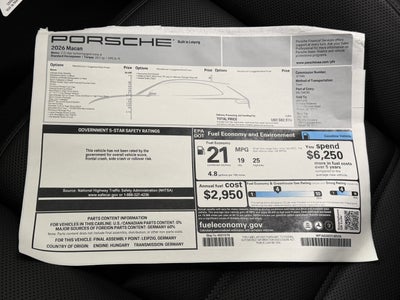 2026 Porsche Macan Base