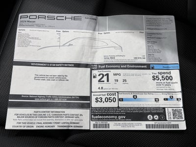 2024 Porsche Macan Base