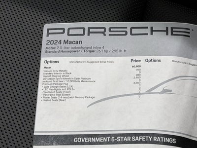 2024 Porsche Macan Base