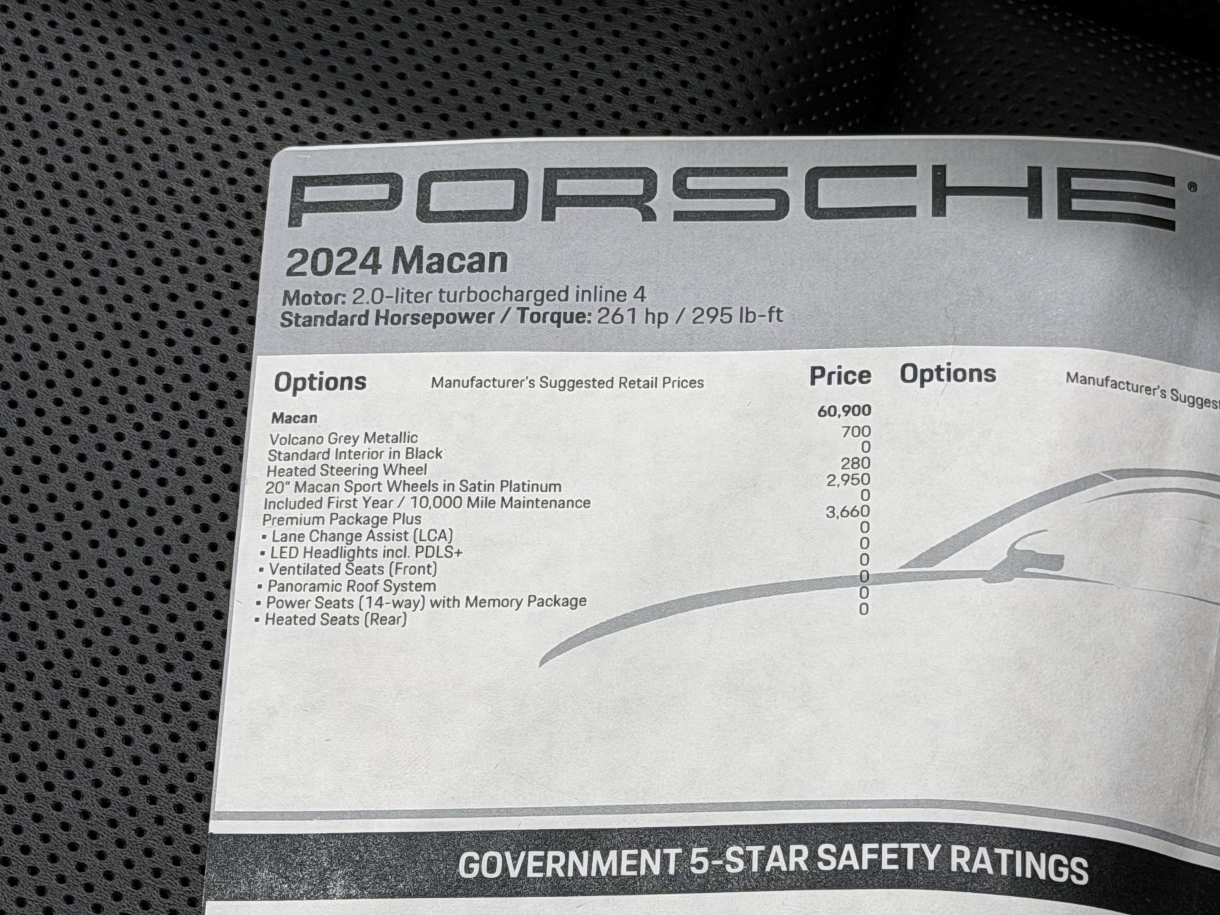2024 Porsche Macan Base