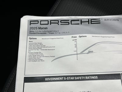 2025 Porsche Macan Base