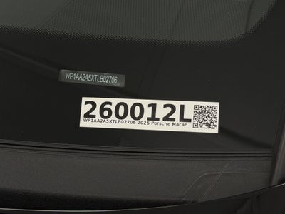 2026 Porsche Macan Base