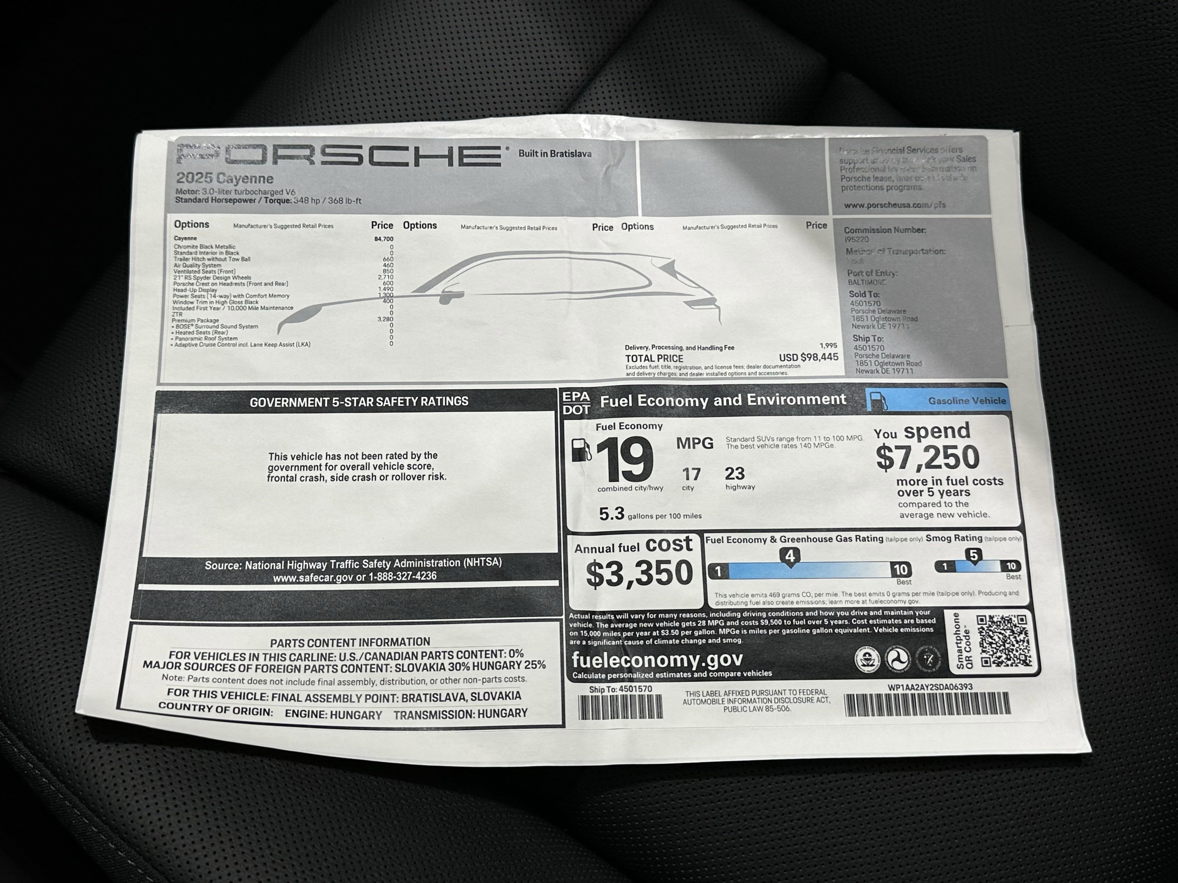 2025 Porsche Cayenne AWD