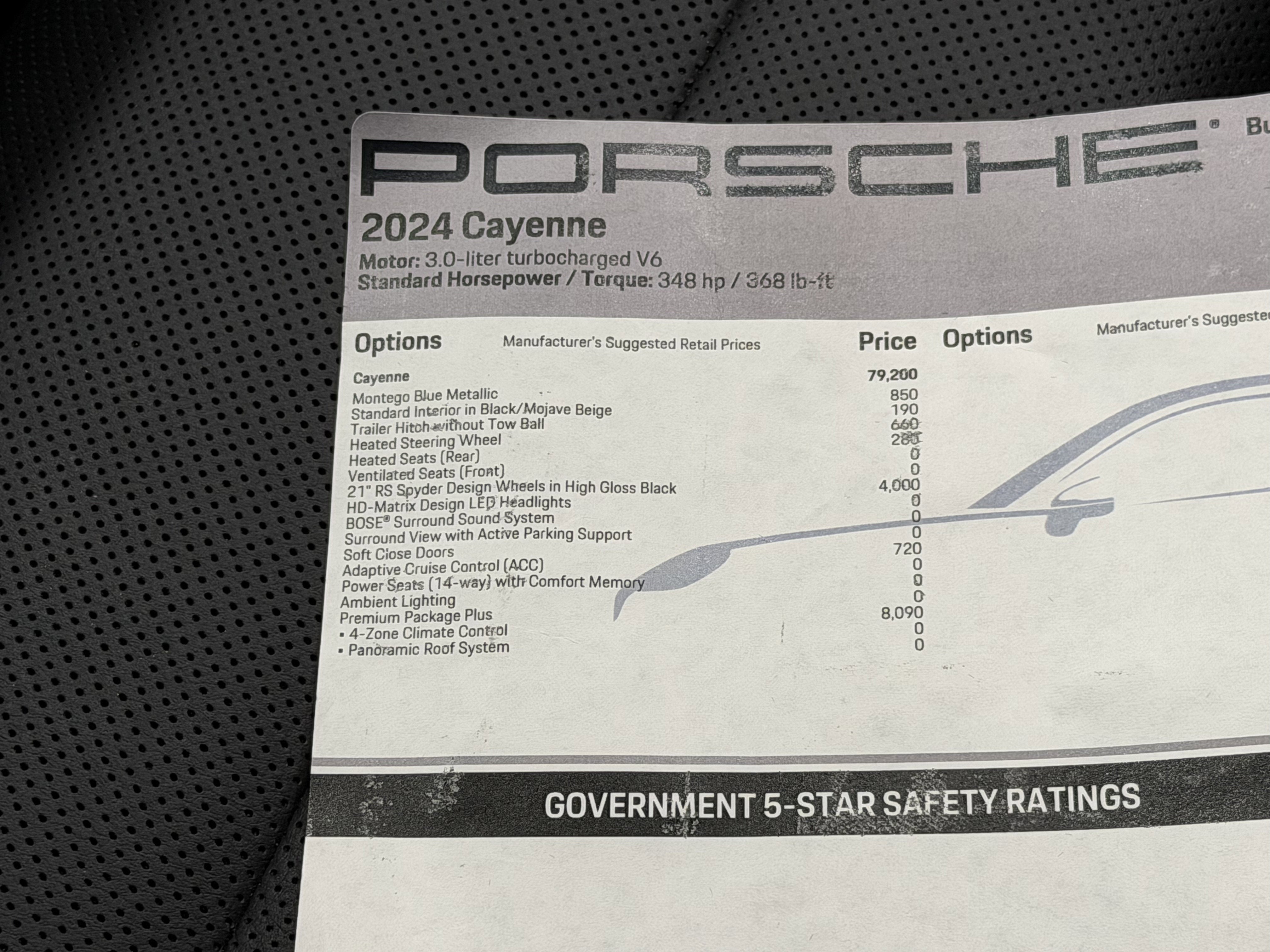 2024 Porsche Cayenne AWD