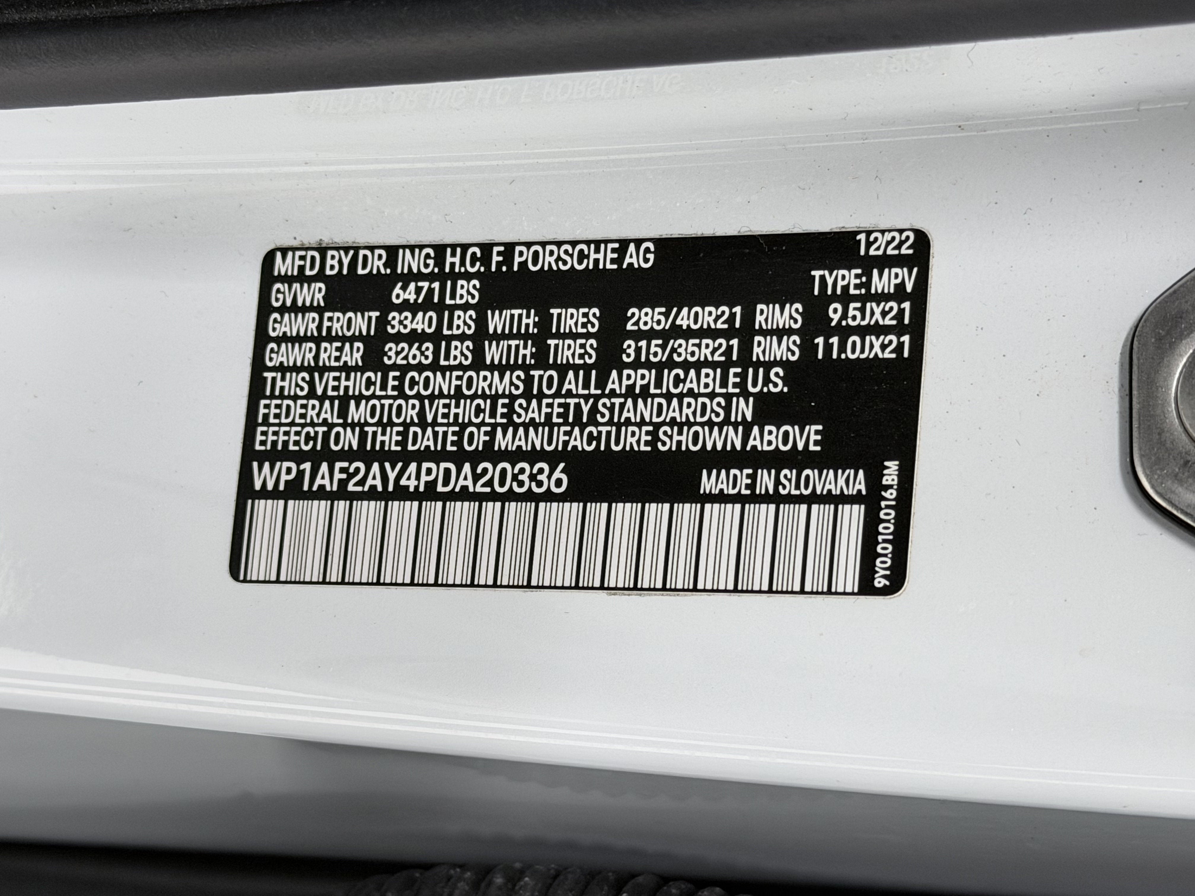 2023 Porsche Cayenne Turbo