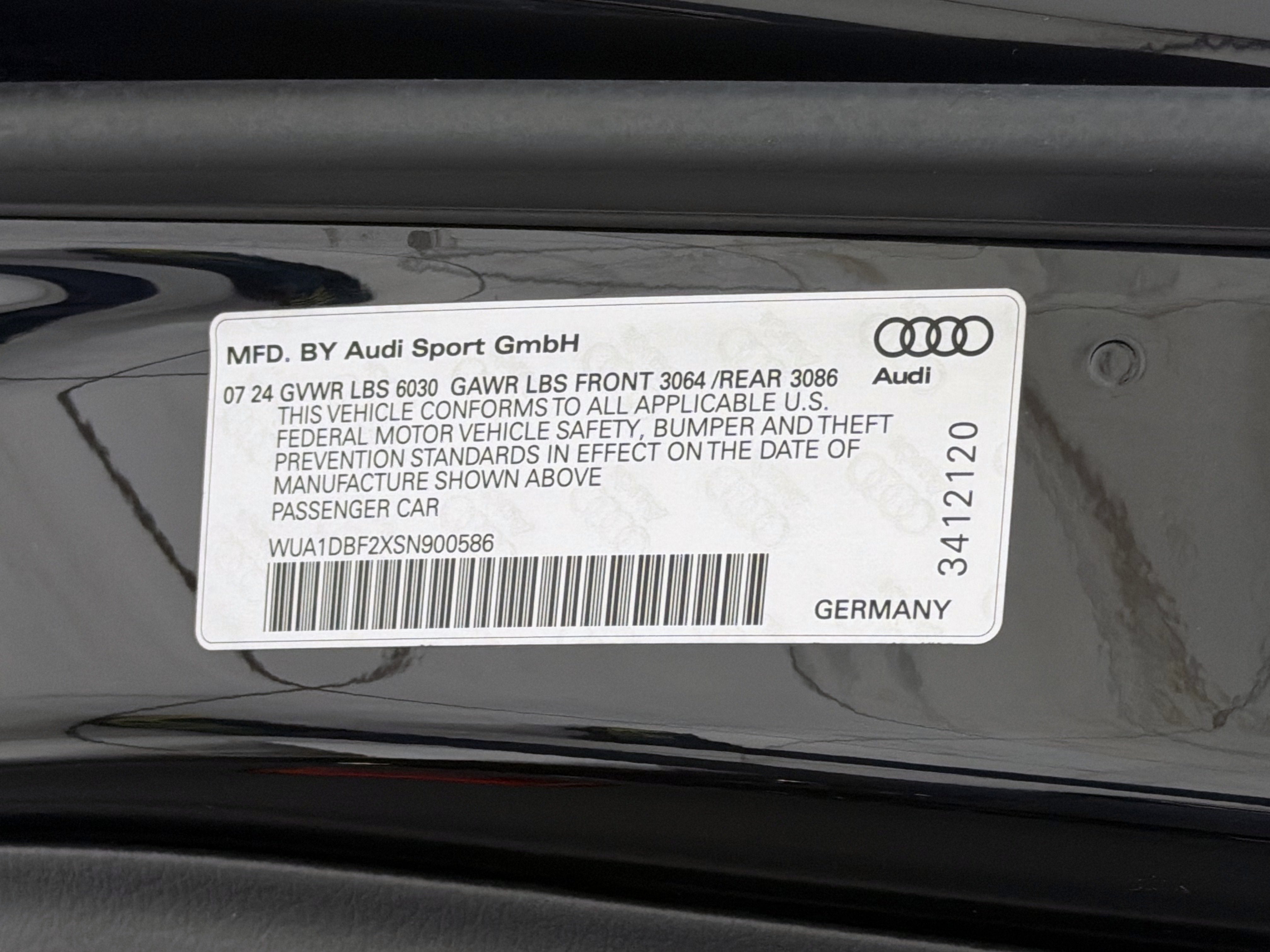 2025 Audi RS 6 Avant Performance