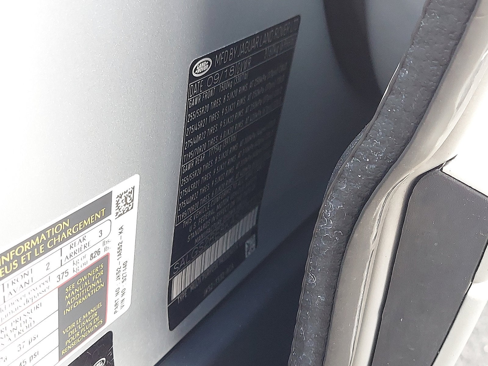 2019 Land Rover Range Rover SC