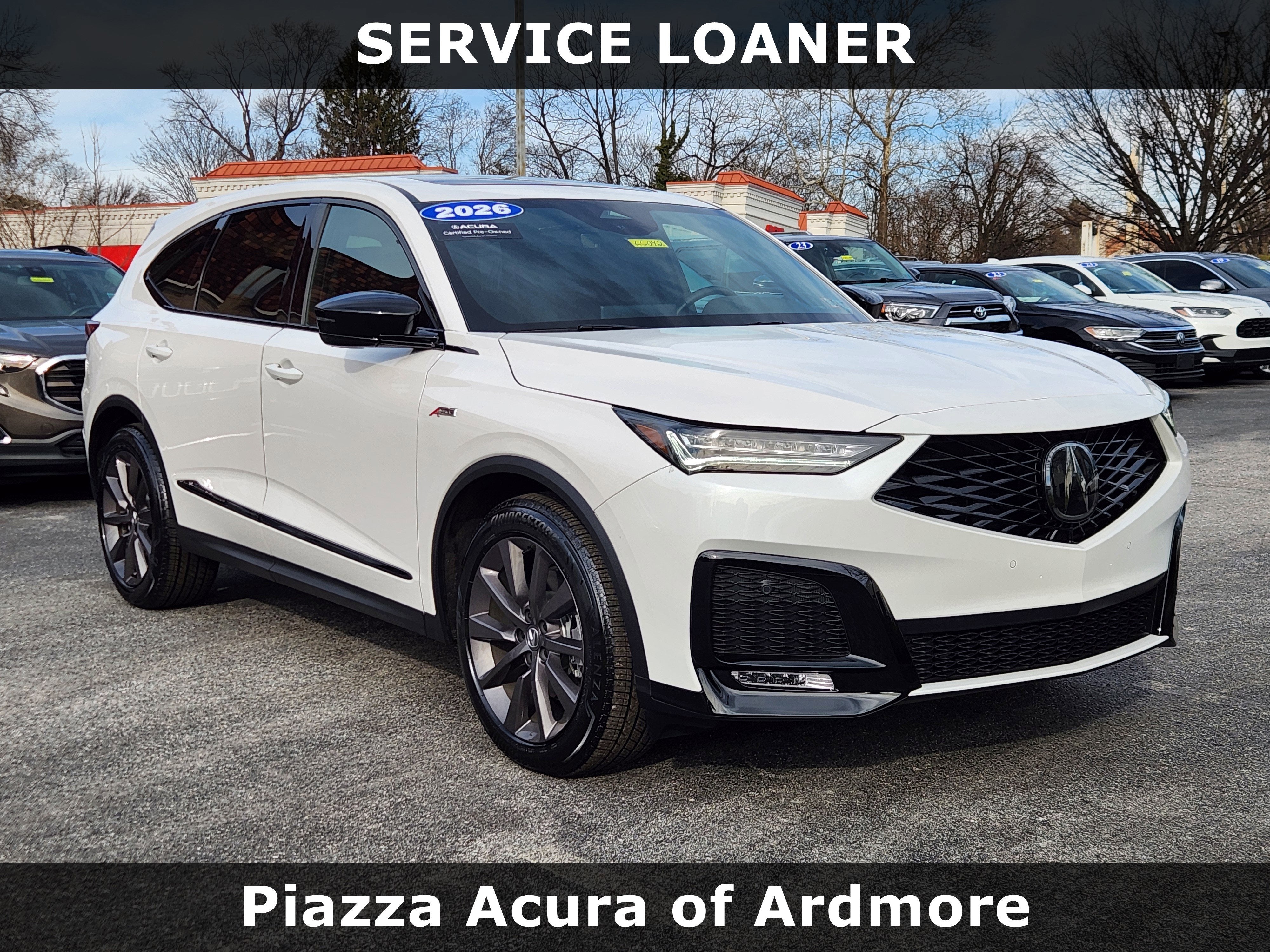 2026 Acura MDX w/A-Spec Package