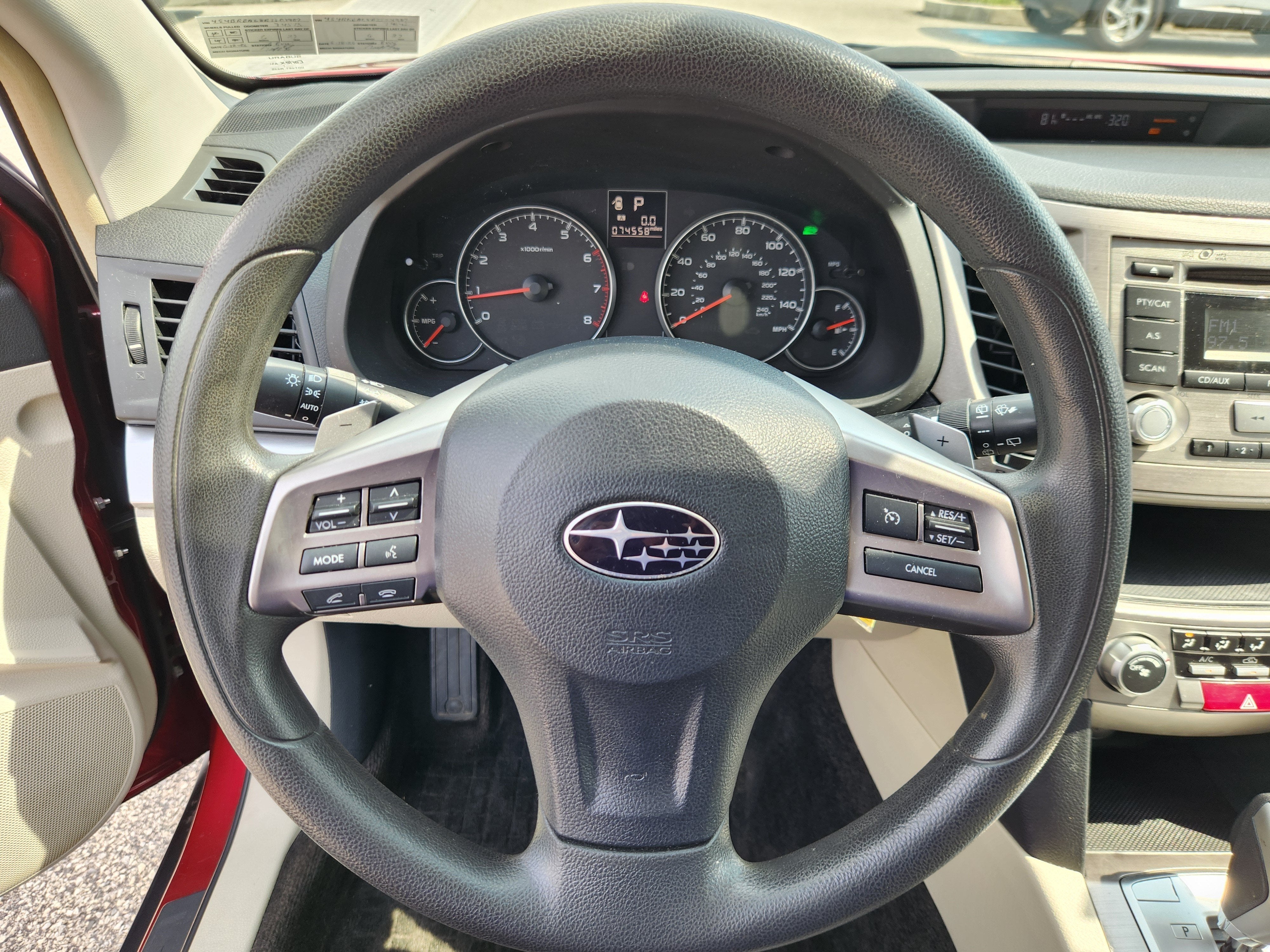 2014 Subaru Outback 2.5i