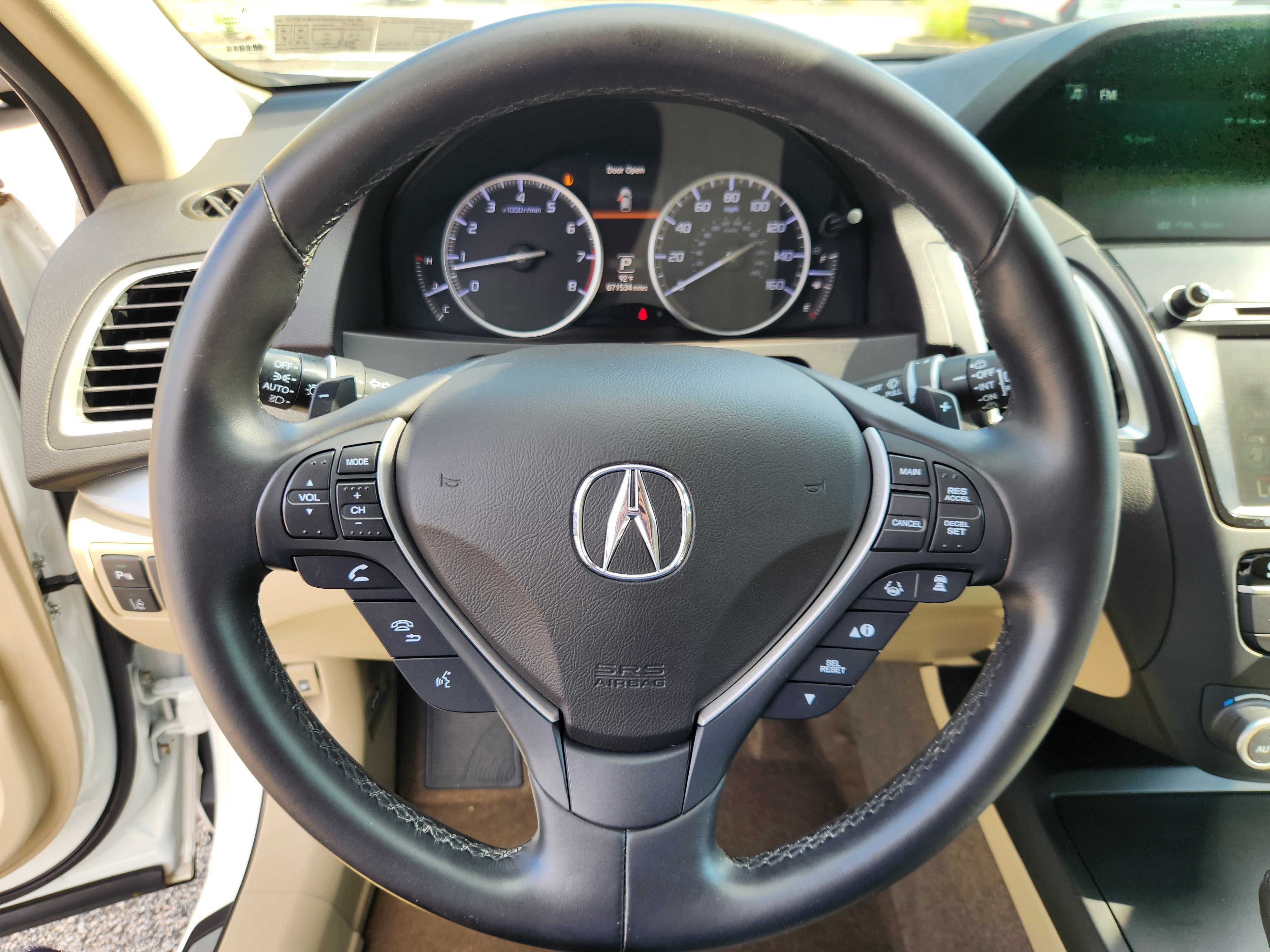 2016 Acura RDX Advance Pkg