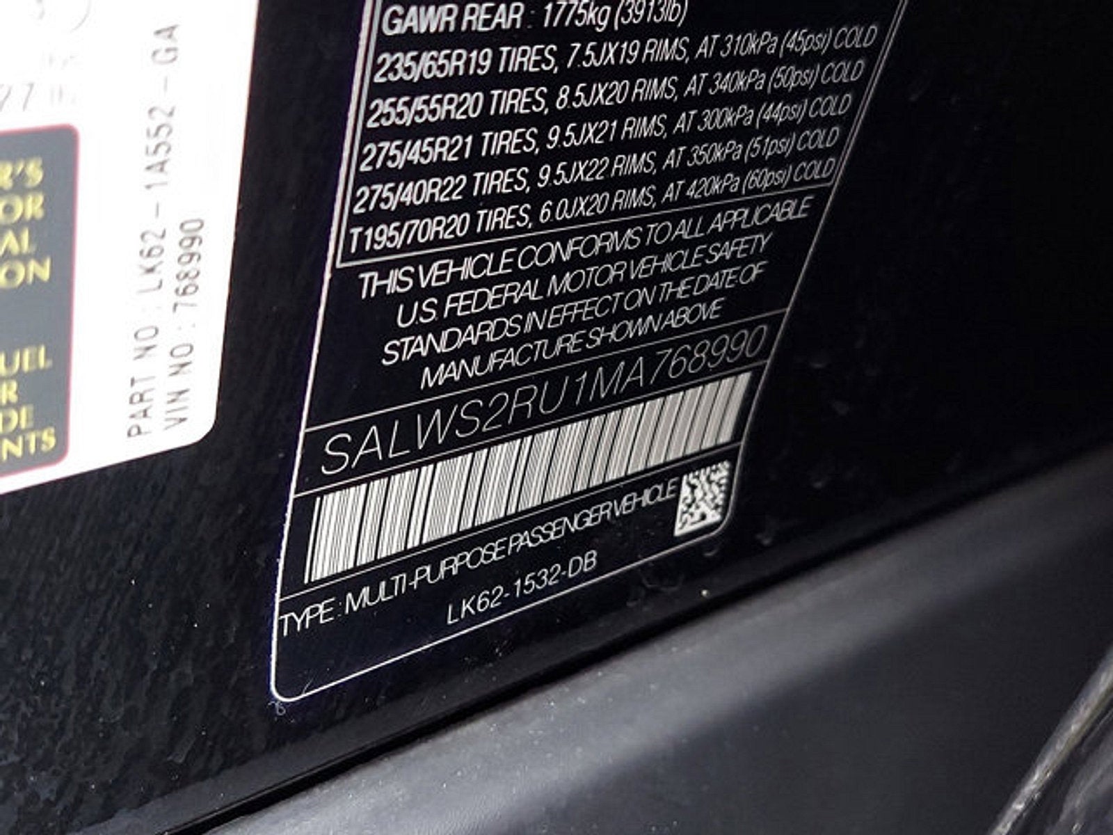 2021 Land Rover Range Rover Sport HST