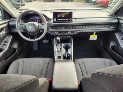 2025 Honda Accord Sedan LX