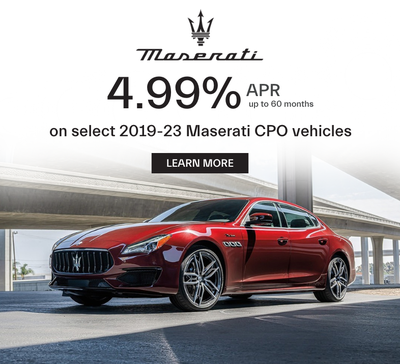 Maserati Certified Pre-Owned
